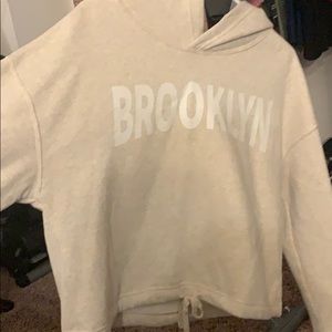 mid-length BROOKLYN and NEWPORT CALIFORNIA hoodies